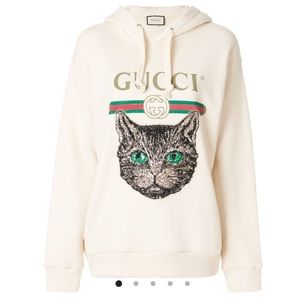 Gucci Mystic Cat Hoodie sz small